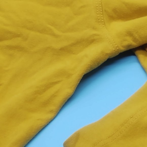 LuLaRoe Golden Yellow Solid One Size (2-10) Leggings NWOT - Picture 3 of 3